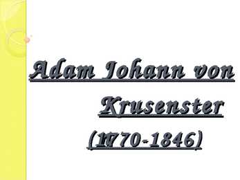 Adam Johann von Krusenstern