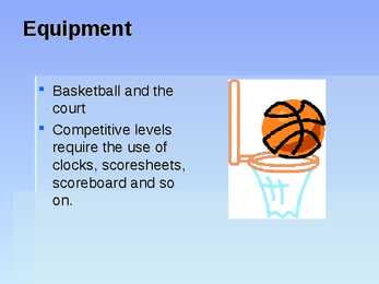 Basketball presentation #3