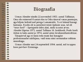 Eestimaa muusika #3