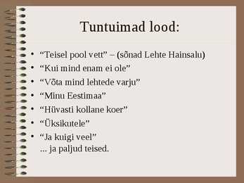 Eestimaa muusika #5