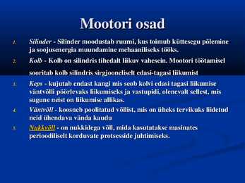 4-taktilise sisepõlemismootor #7