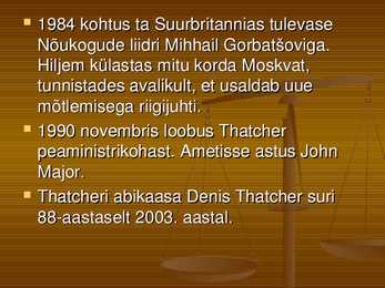 Margaret Thatcher #4