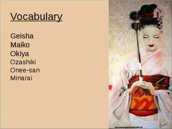 Geisha #3