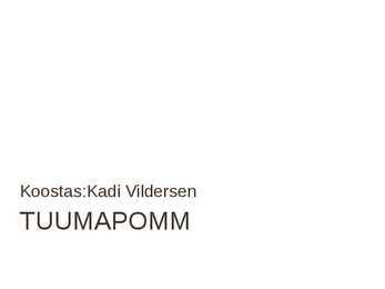 Tuumapomm