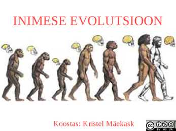 Inimese evolutsioon