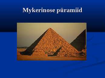 Giza püramiidid #12