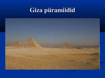 Giza püramiidid #4