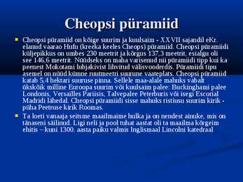 Giza püramiidid #5