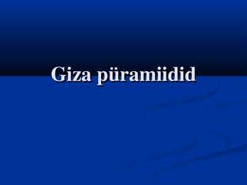 Giza püramiidid