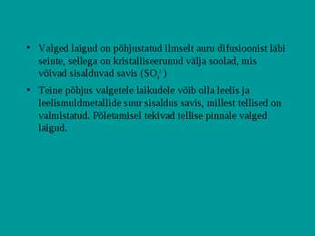 Korrosioonikaitse kodutöö #5