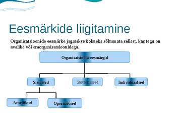 Eesmärgid #4