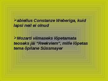 Mozart #8