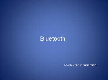 Bluetooth