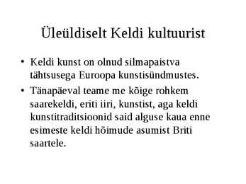 Keldi kunst #2