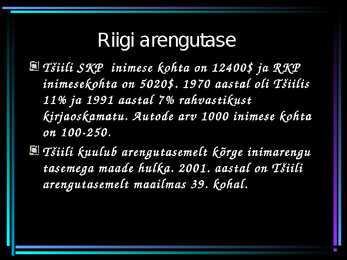 Tšiili Vabariik #16