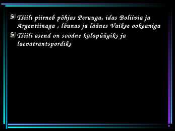Tšiili Vabariik #8