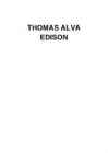 THOMAS ALVA EDISON