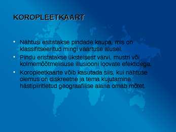 GIS teemakaardid #6