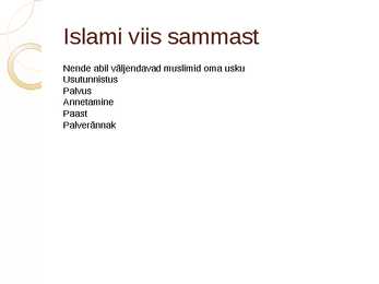 Islam #4