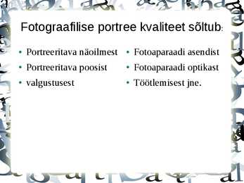 Portreefotograafia #7