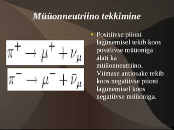 MüüonNeutriino #3