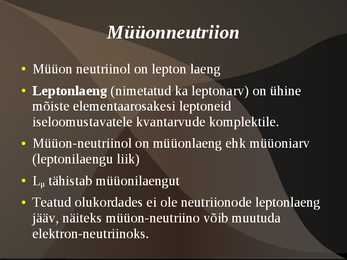 MüüonNeutriino #4