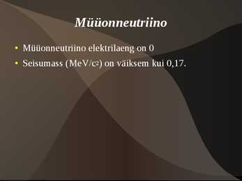 MüüonNeutriino #5