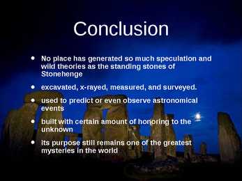 Stonehenge powerpoint #13
