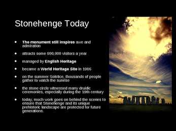 Stonehenge powerpoint #8
