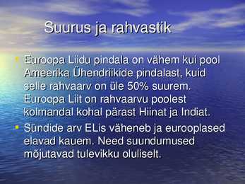 Euroopa Liidu areng ja tulevik #8