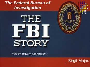 PP esitlus FBI