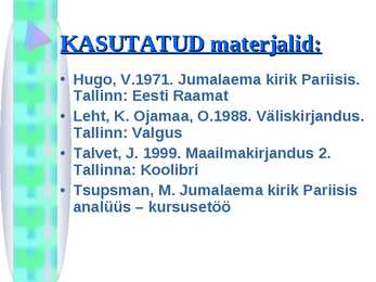 Slaidishow Jumalaema kirik Pariisis - V Hugo #18