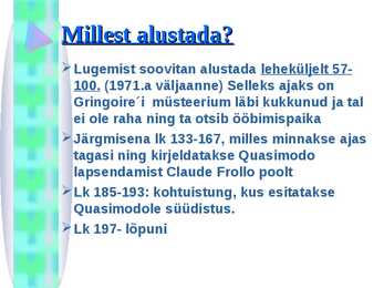 Slaidishow Jumalaema kirik Pariisis - V Hugo #4