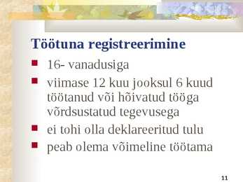 Tööjõud #11