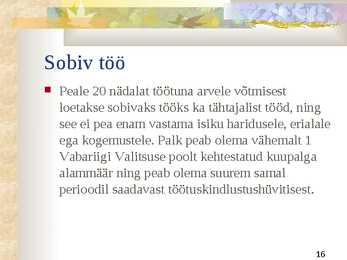 Tööjõud #16