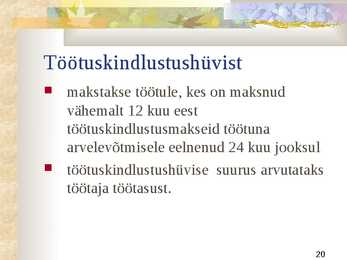 Tööjõud #20