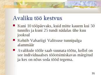 Tööjõud #31