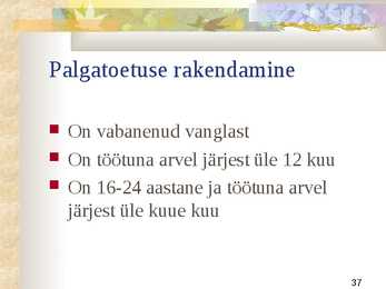 Tööjõud #37