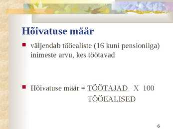 Tööjõud #6