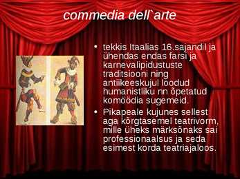 Teatri ajalugu #12