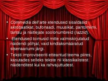 Teatri ajalugu #13