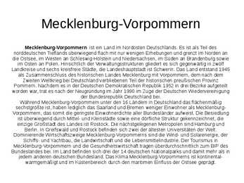 Mecklenburg-Vorpommern #2
