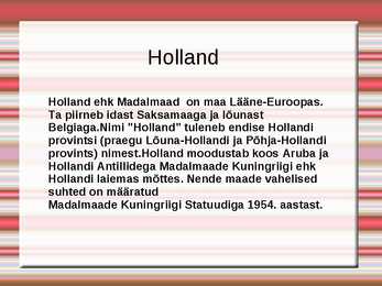 Holland #2