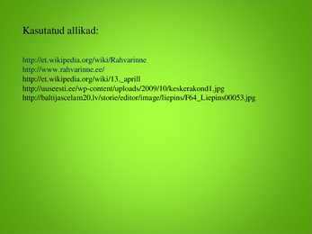 Eestimaa Rahvarinne powerpoint esitlus #7