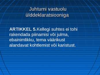 Esitlus ühiskonnaõpetus #6