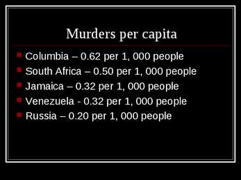 Powerpoint teemal crime levels in different regions of the world #12