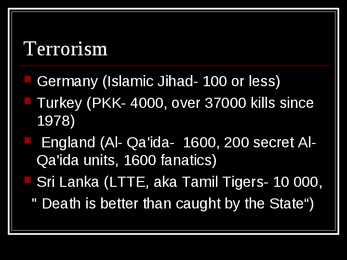Powerpoint teemal crime levels in different regions of the world #7