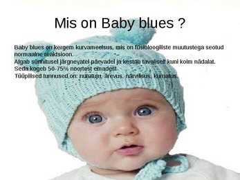 Sünnitusjärgne depressioon #6