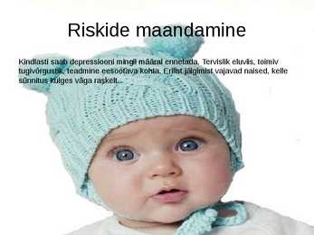 Sünnitusjärgne depressioon #8