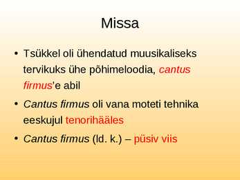 Madalmaade muusika #5
